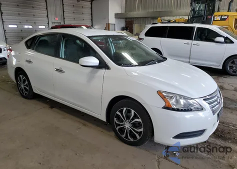 2014 Nissan Sentra S from USA, damaged, VIN 3N1AB7AP1EY314694